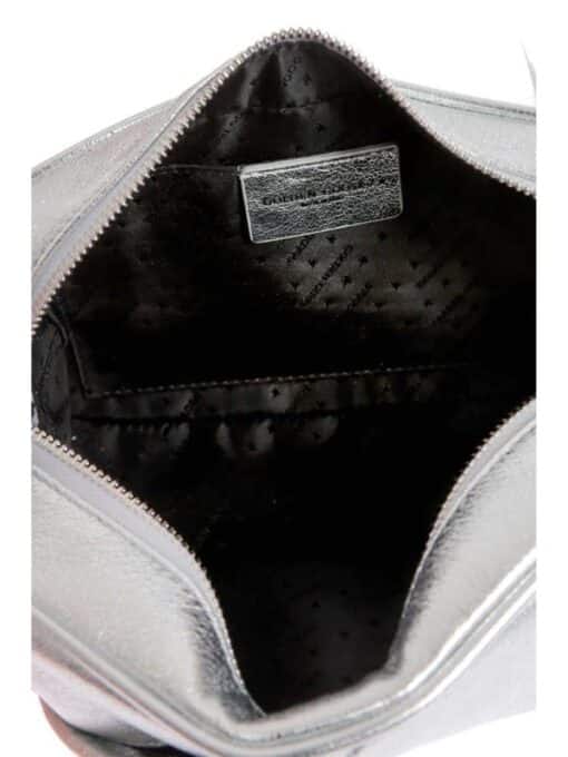GOLDEN GOOSE Silver Star Shoulder Crossbody Bag. - Image 3