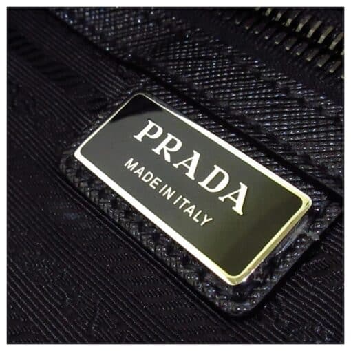 Prada Re-Nylon Triangle Logo Holdall Travel Bag - Image 3