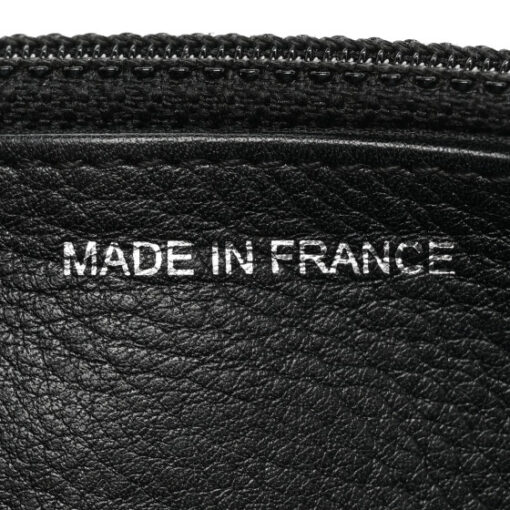 Chanel Black Caviar Timeless CC Wallet On Chain Silver Hardware (WOC) - Image 4