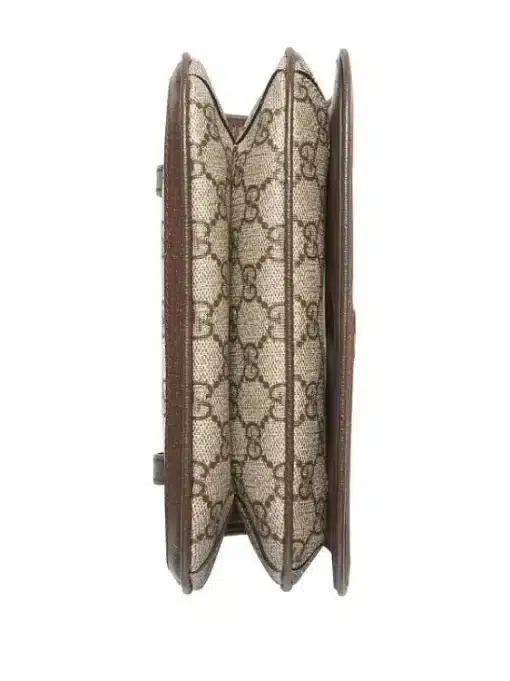 GUCCI GG Supreme Monogram Textured Dollar Calfskin Blondie Belt Bag - Image 4