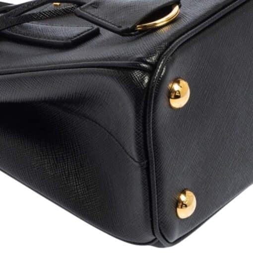 PRADA Galleria Saffiano Mini Leather Tote Bag - Image 4