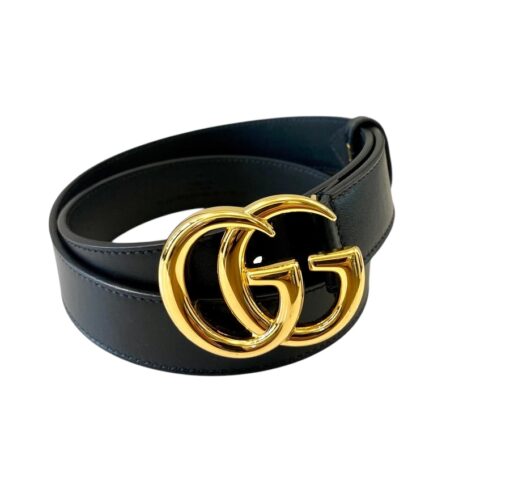 GUCCI GG Marmont Black Belt (Size 75 cm) - Image 8