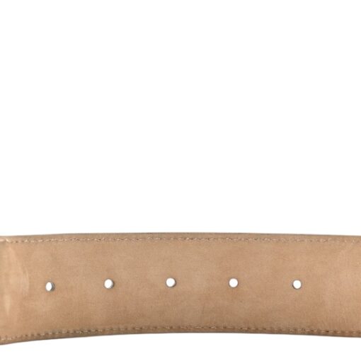 GUCCI Calfskin Web Interlocking G Belt Black. (95cm/38in) - Image 4