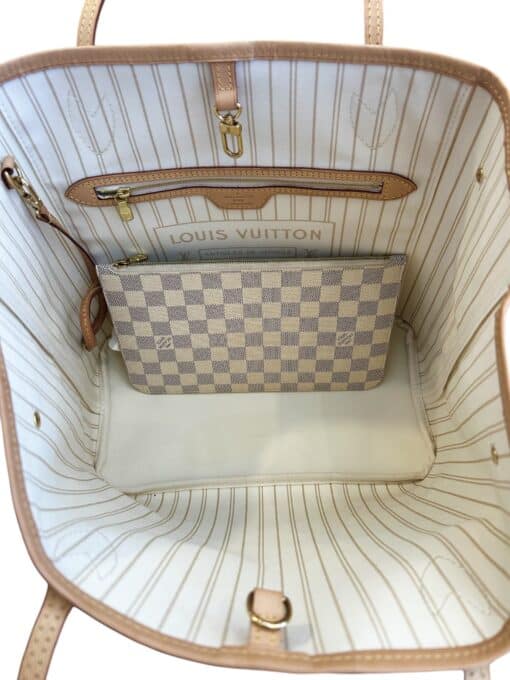 Louis Vuitton Damier Azur Neo Neverfull MM. - Image 8
