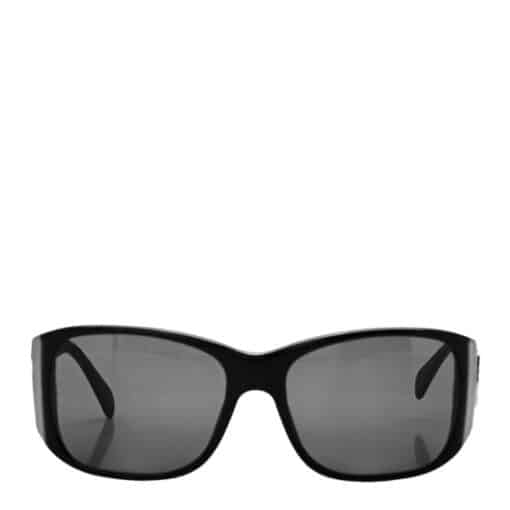 CHANEL Pearl CC Ladies Sunglasses Black. - Image 6