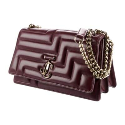 Jimmy Choo Varenne Avenue Quilted Leather Shoulder Bag