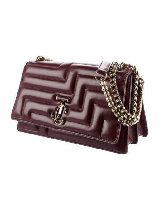 Jimmy Choo Varenne Avenue Quilted Leather Shoulder Bag