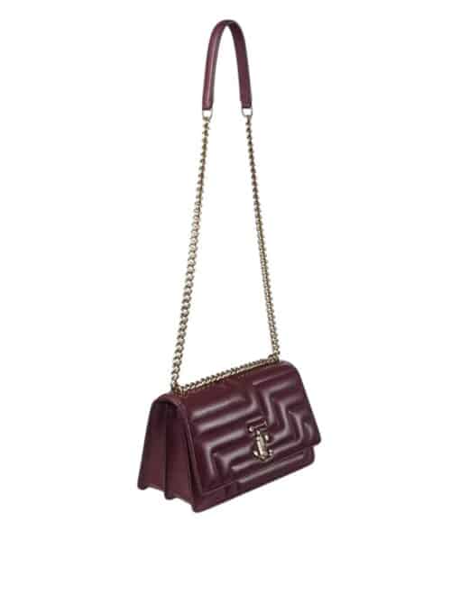 Jimmy Choo Varenne Avenue Quilted Leather Shoulder Bag - Image 9