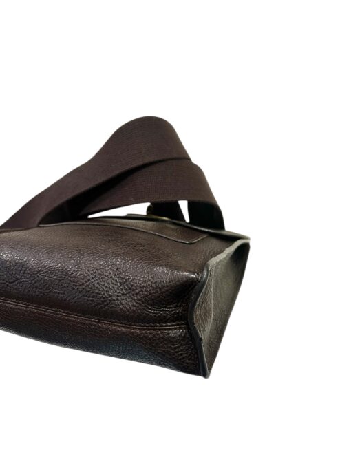 Mulberry Dark Brown Leather Small Anthony Crossbody Bag - Image 3