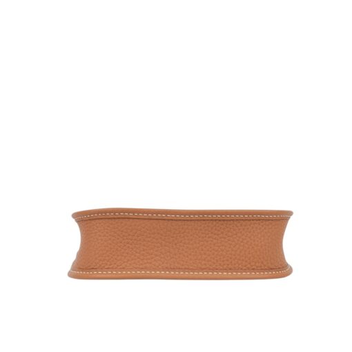 HERMES Taurillon Clemence Evelyne TPM Gold. - Image 5