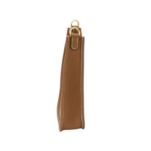 HERMES Taurillon Clemence Evelyne TPM Gold. - Image 8