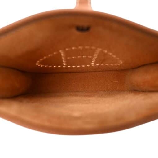 HERMES Taurillon Clemence Evelyne TPM Gold. - Image 10