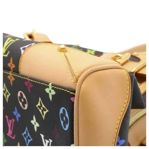 Louis Vuitton Monogram Multicolor Claudia Black. - Image 11