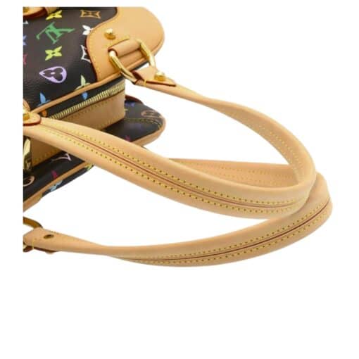 Louis Vuitton Monogram Multicolor Claudia Black. - Image 13
