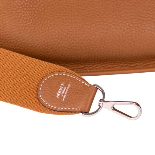 Hermes Taurillon Clemence Leather Evelyne III PM Bag Crossbody - Image 9