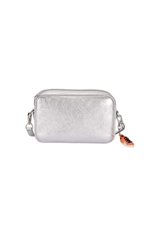 GOLDEN GOOSE Silver Star Shoulder Crossbody Bag. - Image 5