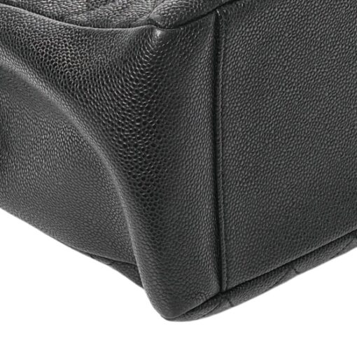 CHANEL Caviar Quilted Shopping Tote GST Black. - Image 8