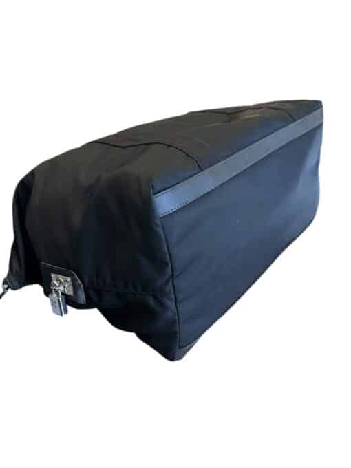 Prada Re-Nylon Triangle Logo Holdall Travel Bag - Image 6