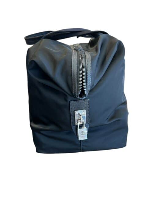 Prada Re-Nylon Triangle Logo Holdall Travel Bag - Image 8