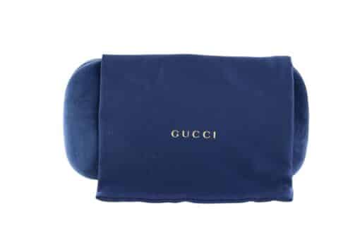 GUCCI Ladies Squared Frame Star Sunglasses Tortoise. - Image 2