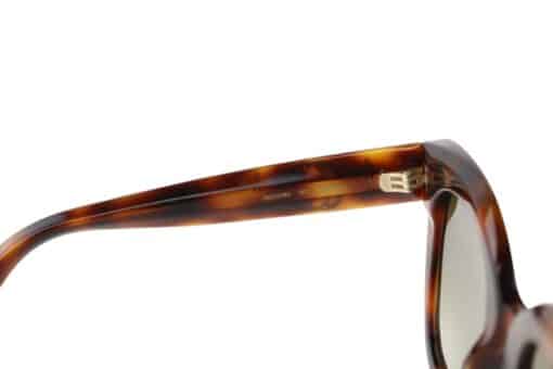 GUCCI Ladies Squared Frame Star Sunglasses Tortoise. - Image 7