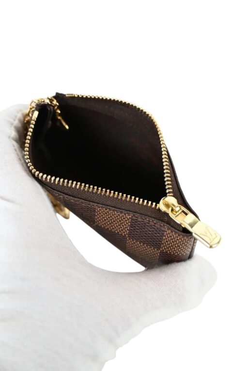 Louis Vuitton Damier Ebene Key Pouch. - Image 3
