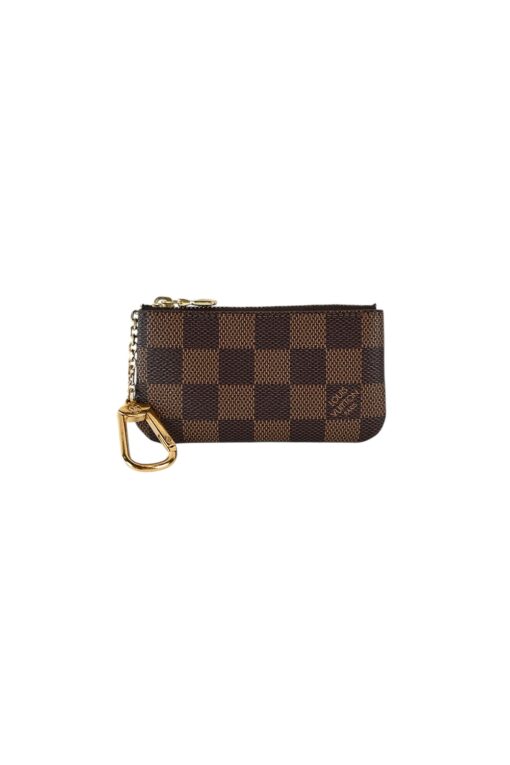 Louis Vuitton Damier Ebene Key Pouch. - Image 5