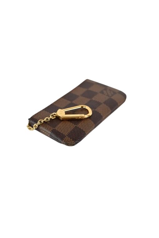 Louis Vuitton Damier Ebene Key Pouch. - Image 6