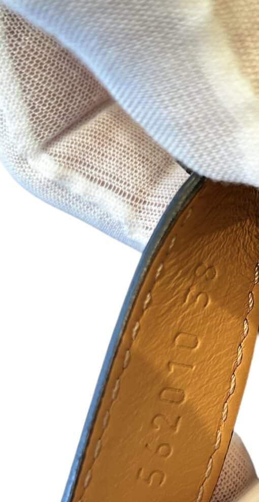 LOEWE Gate Knot-Strap Leather Sandals (Size 38) - Image 5