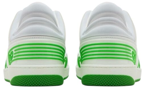 GUCCI Gents Rubber Trimmed Monogrammed Coated-Canvas and Demetra Sneakers (Size 9.5) - Image 6