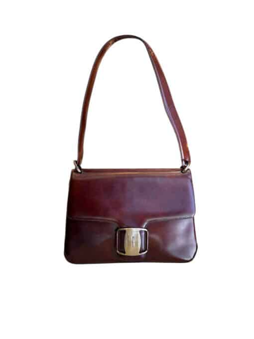 Salvatore Ferragamo Vintage Flap Bag - Image 9