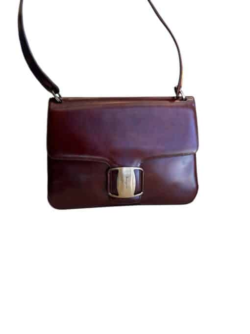 Salvatore Ferragamo Vintage Flap Bag - Image 10