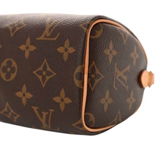 Louis Vuitton Monogram Nano Speedy Crossbody Bag - Image 5