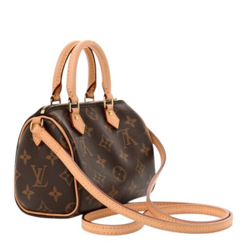 Louis Vuitton Monogram Nano Speedy Crossbody Bag