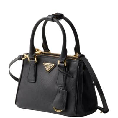 PRADA Galleria Saffiano Mini Leather Tote Bag