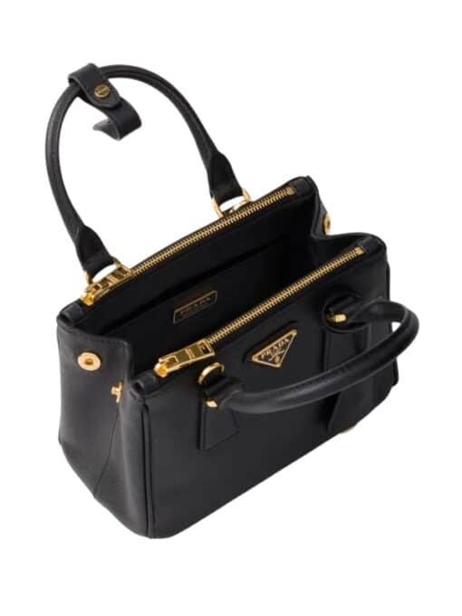 PRADA Galleria Saffiano Mini Leather Tote Bag - Image 9