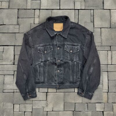 BALENCIAGA Denim Oversized Ladies Jacket s38