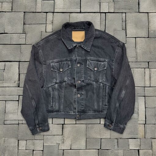 BALENCIAGA Denim Oversized Ladies Jacket s38