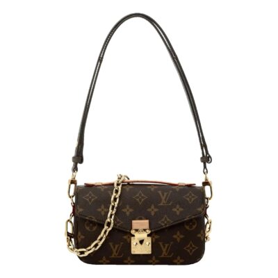 Louis Vuitton Monogram Pochette Metis East West.
