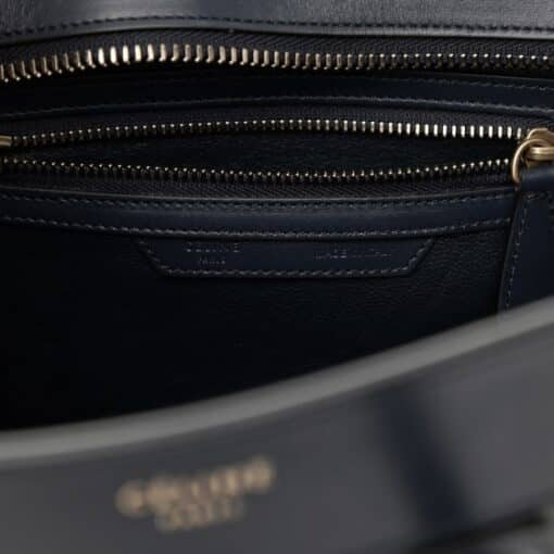 CELINE Smooth Calfskin Micro Tri-Colour Luggage Black - Image 2