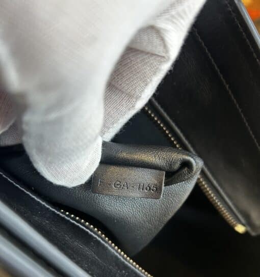 CELINE Smooth Calfskin Micro Tri-Colour Luggage Black - Image 3