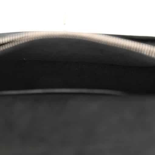 Louis Vuitton Soft Calfskin My Lockme Chain Pochette Black - Image 2