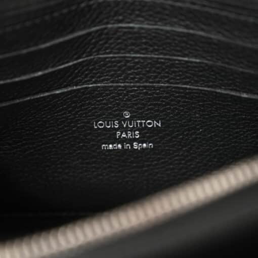 Louis Vuitton Soft Calfskin My Lockme Chain Pochette Black - Image 3