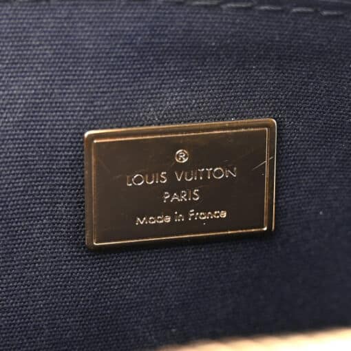 Louis Vuitton Patent leather Monogram Alma BB Marine. - Image 3