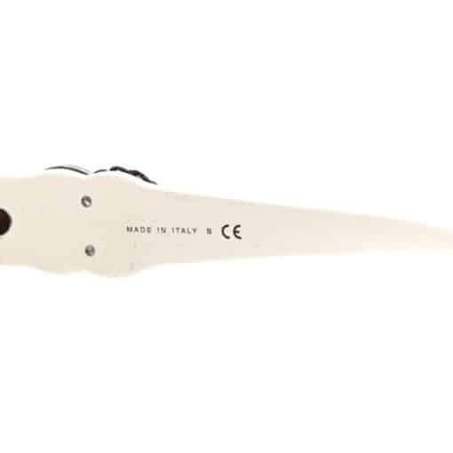 Chanel Acetate Square Cat Eye CC Sunglasses White/ beige - Image 2