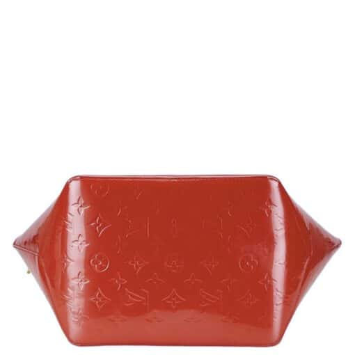 Louis Vuitton Monogram Vernis Bellevue Handbag in Red. - Image 2