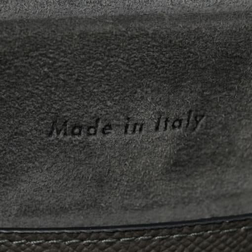 CELINE Grained Calfskin Micro Belt Bag Grey. - Image 4
