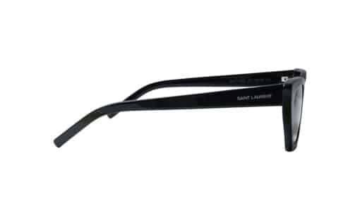 SAINT LAURENT Acetate Mica Ladies Cat Eye Sunglasses Black. - Image 3