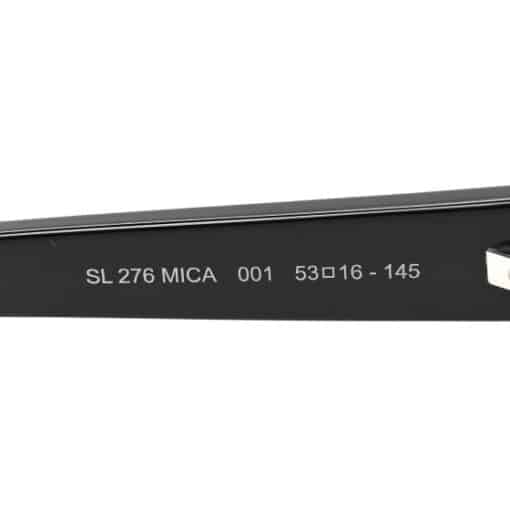 SAINT LAURENT Acetate Mica Ladies Cat Eye Sunglasses Black. - Image 8