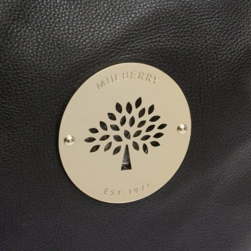 MULBERRY Soft Spongy Calfskin Medium Daria Hobo Black Shoulder Bag. - Image 2